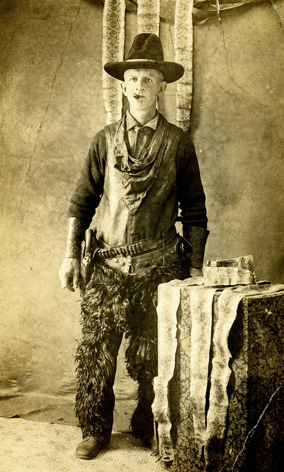 Tough cowboy vintage