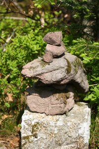 Stones stone tower balance