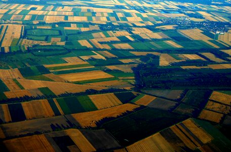 Parcel aerial photo agriculture