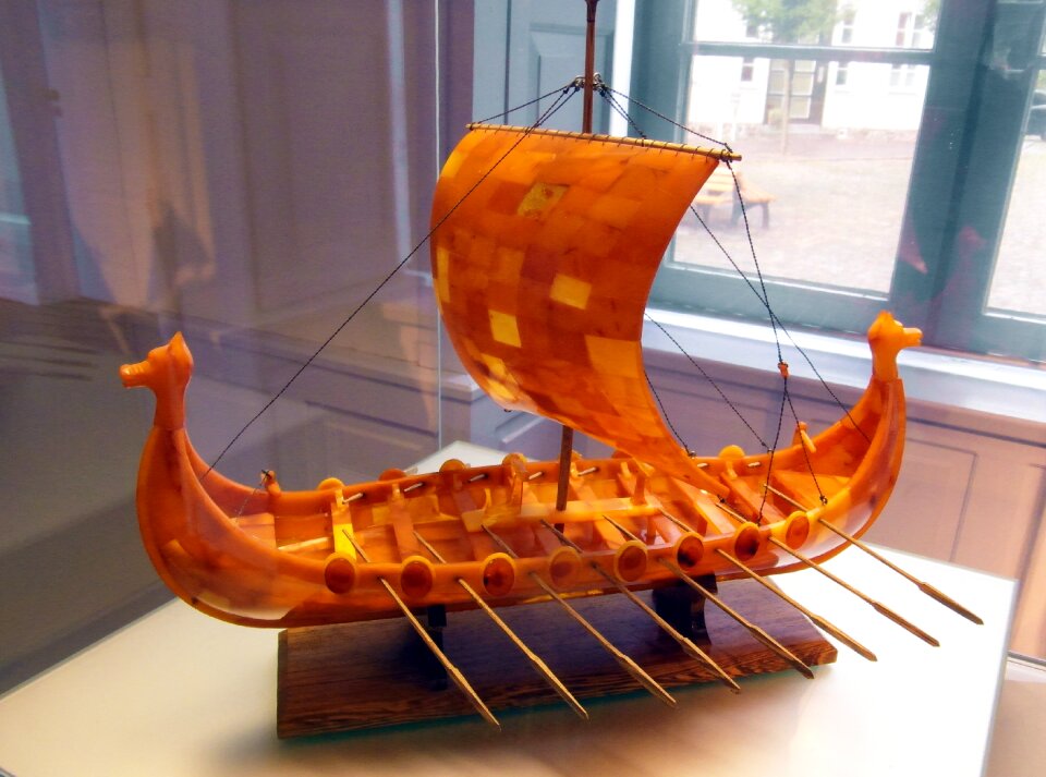 Helm viking sailing boat