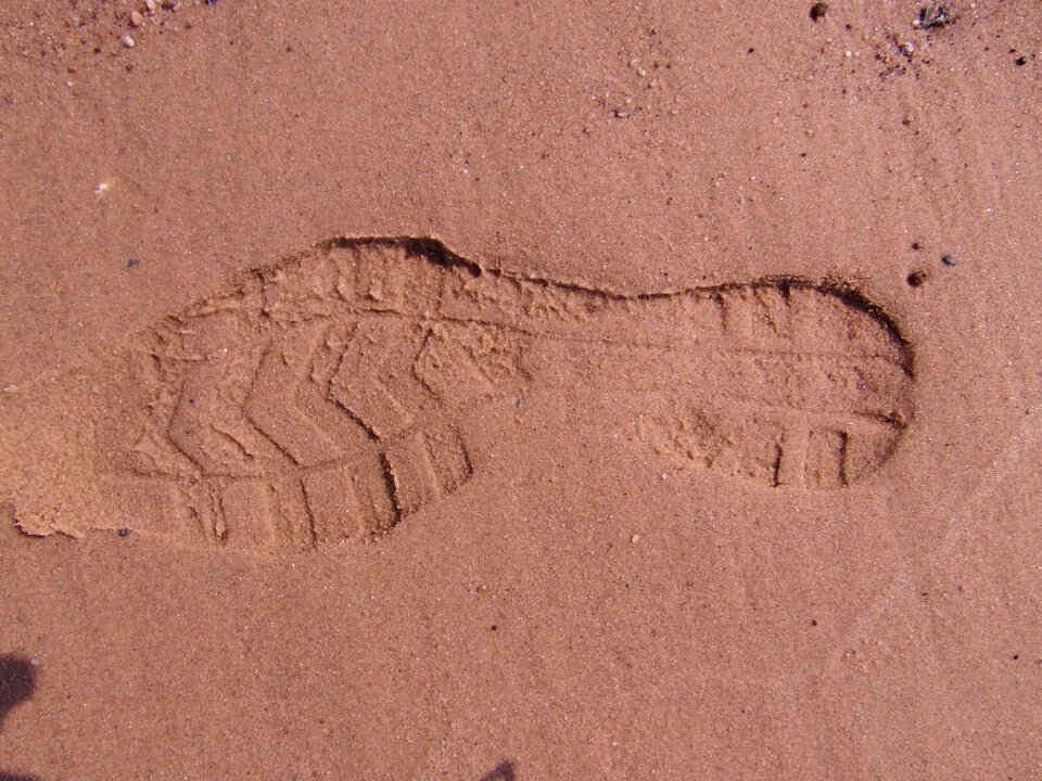 Trace sand beach