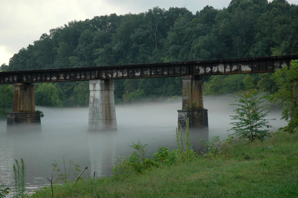 Tennessee fog mountains