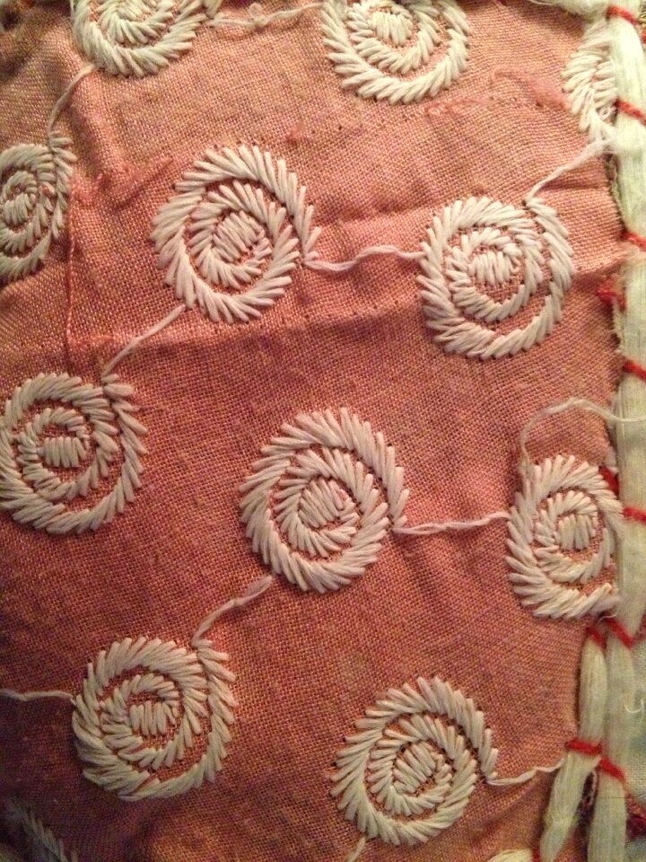 Stitching cloth material
