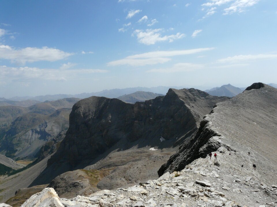 Mercantour mountain hiking
