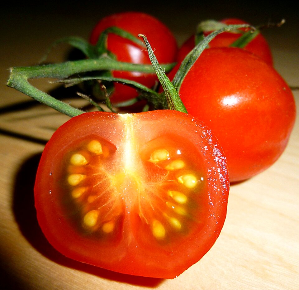 Food red close up