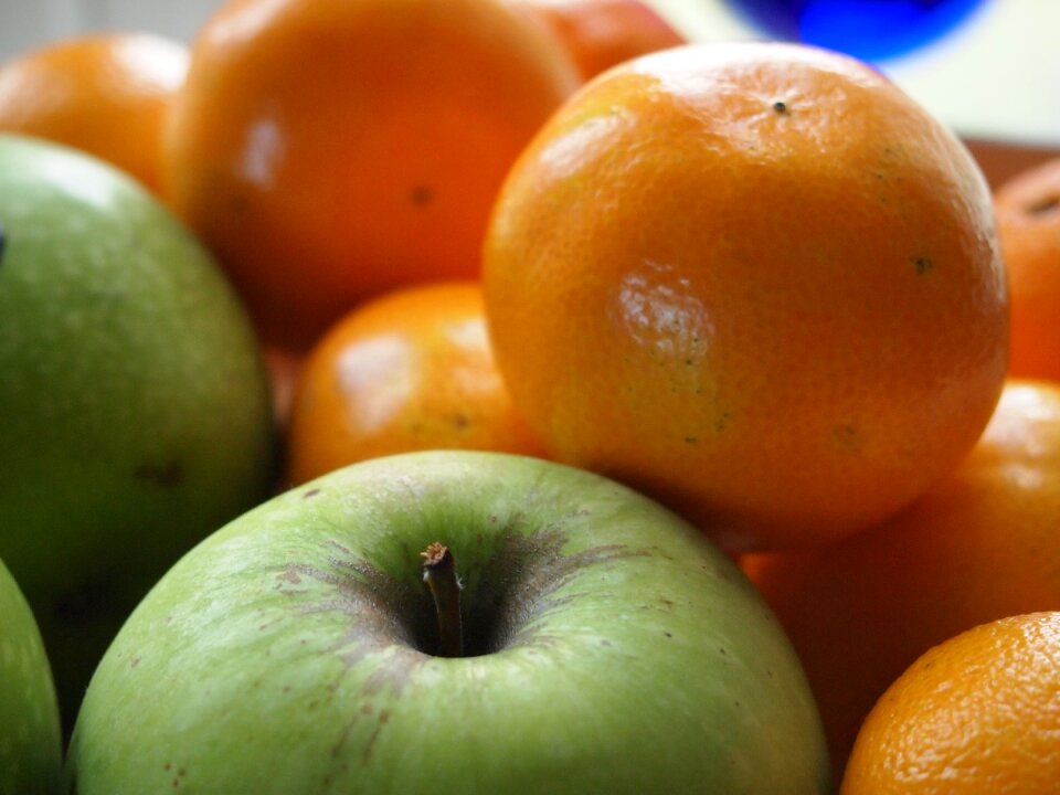 Fruit apple clementine