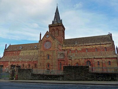 St magnus katerdral orken islands kirkwall