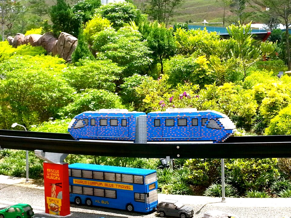 Theme park kid lego