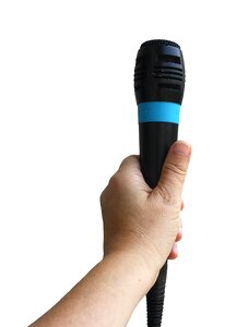 Microphone hand karaoke