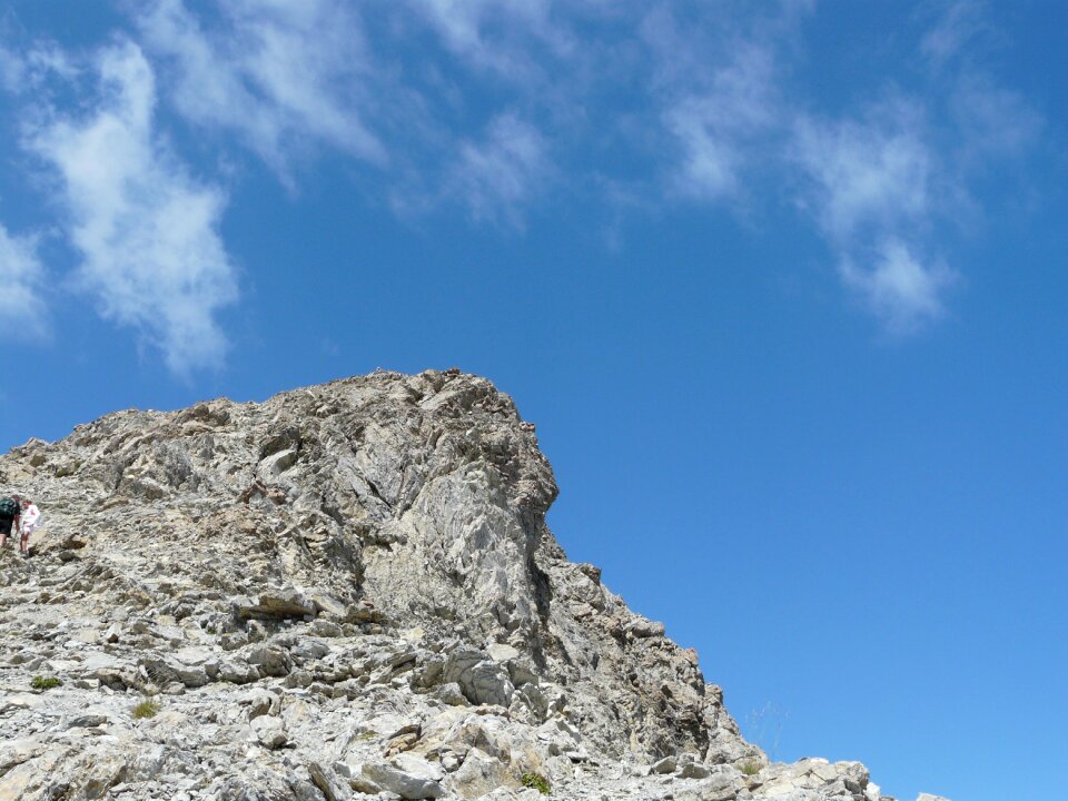 Mountain hiking nature