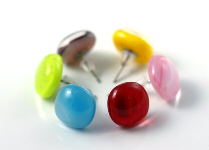 Glass fashion colorful