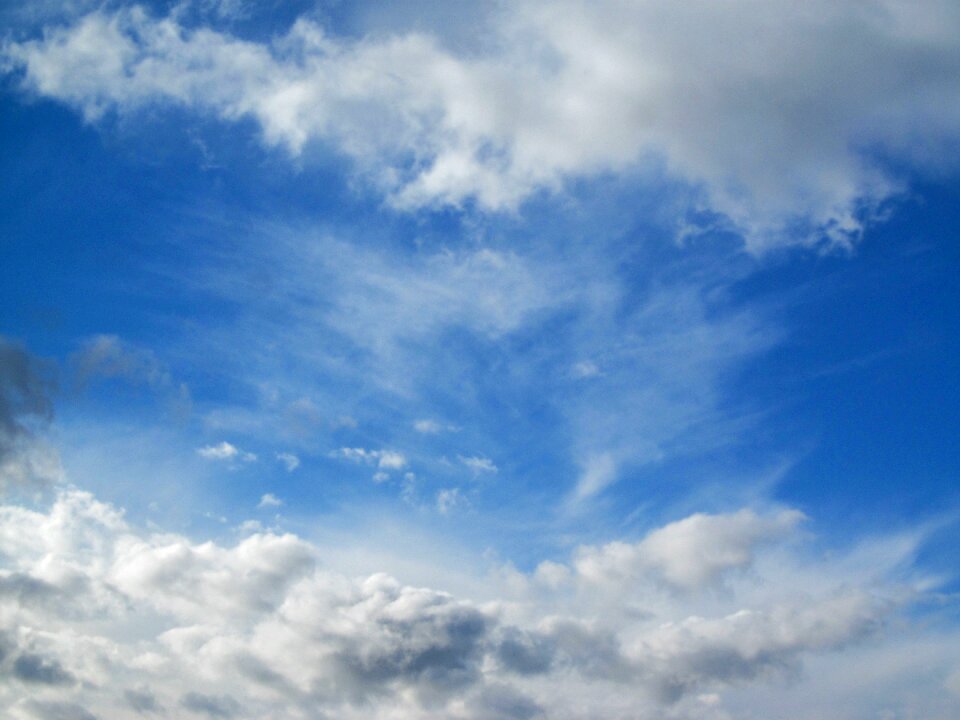 Cloud pattern white heavenly