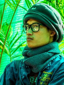 Thai man portrait asia