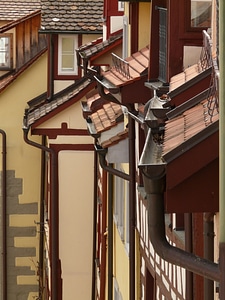 Facades building city