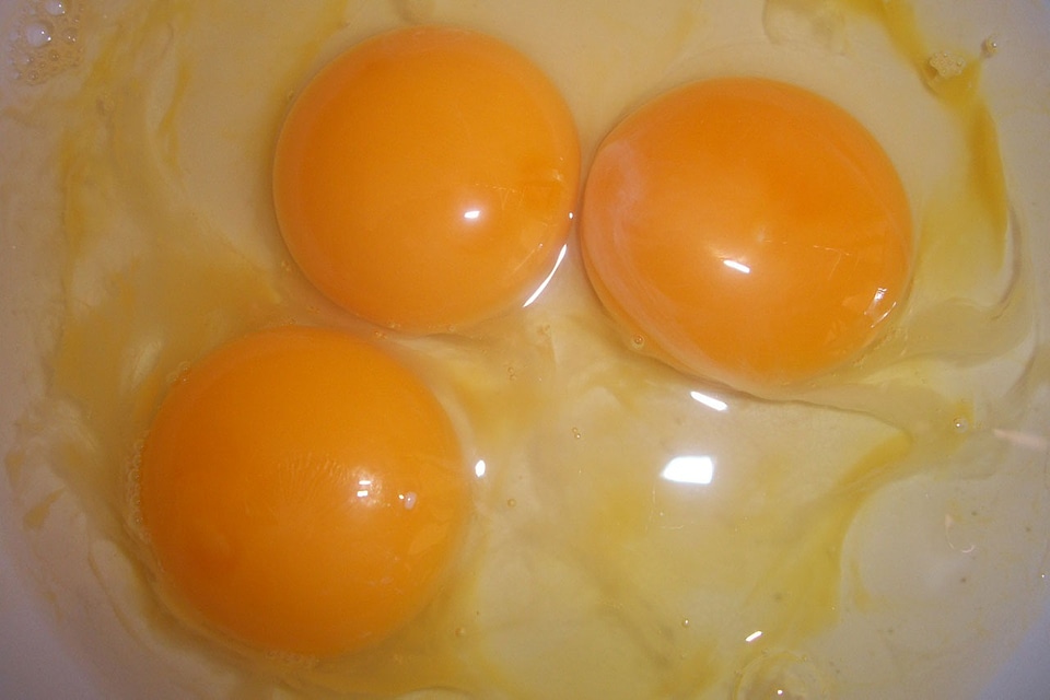 Protein yellow cooking photo