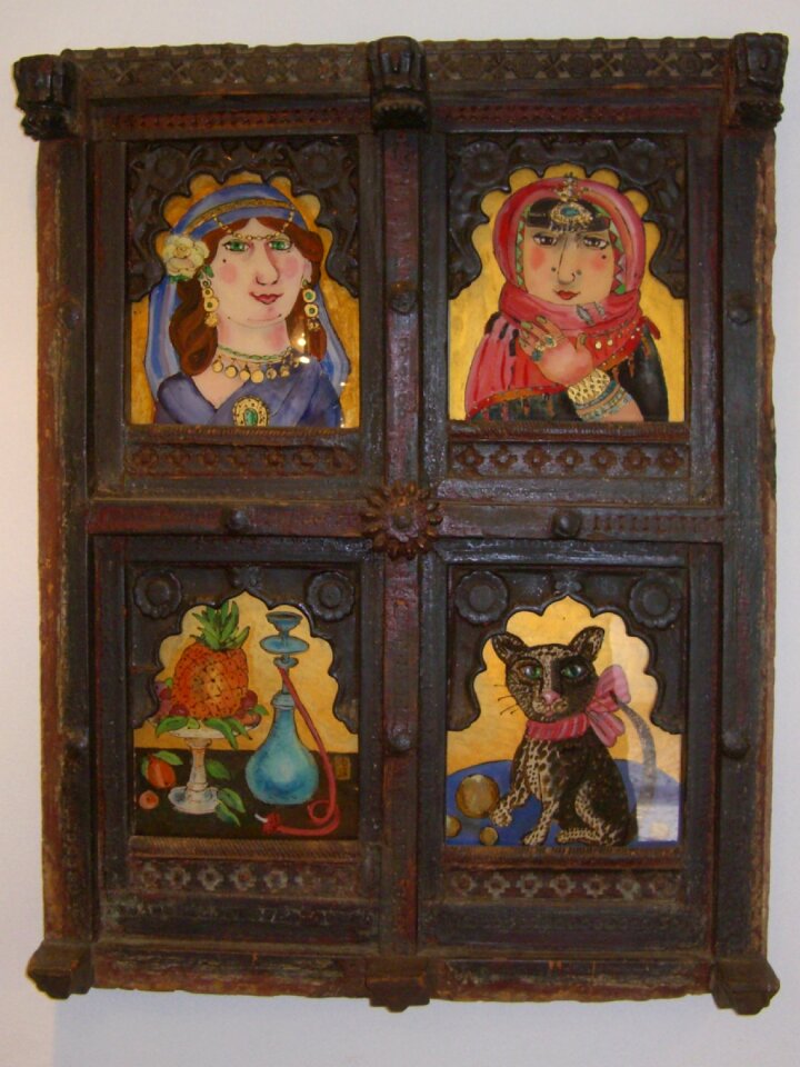 Carving frame image