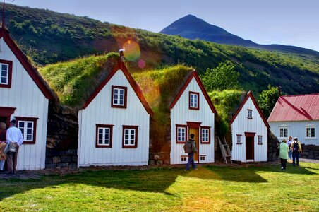 Residential structure museum landscape