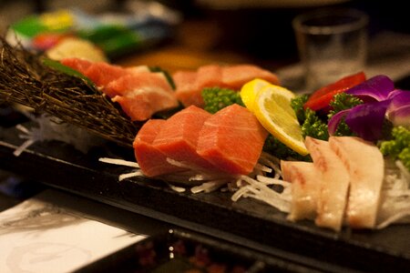 Tuna party fish food