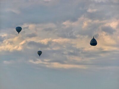 Air hot air flying photo