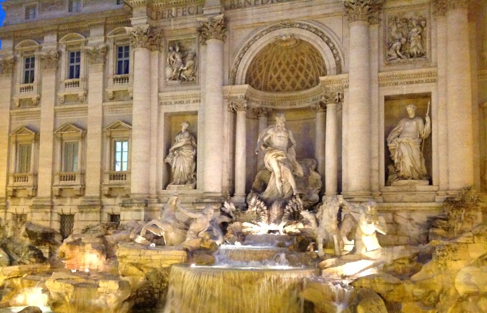 Italy historic trevi