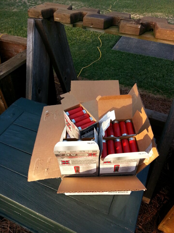 Hunting shooting firearms