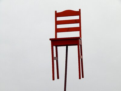 Piece of furniture advertising view