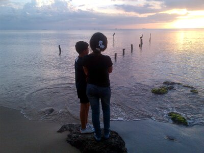 Sunset sky sun