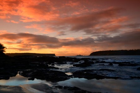 Clouds orange balmoral