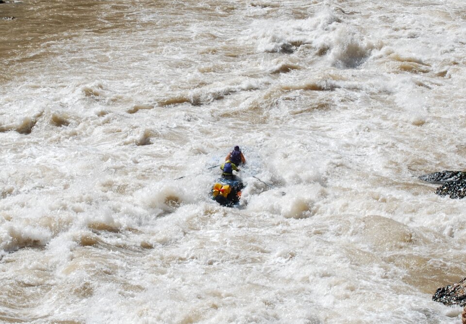 Whitewater rafting adventure