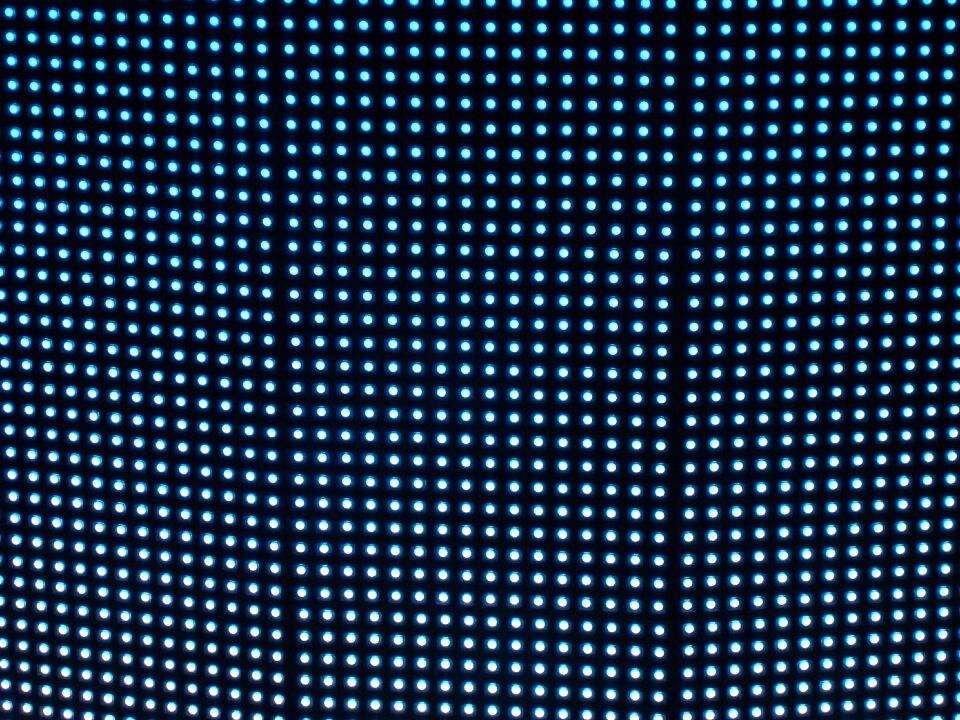 Light ilumination blue