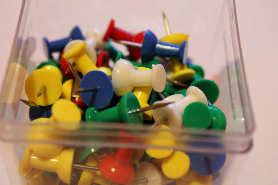 Office needles pointed