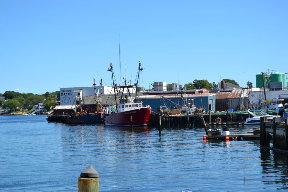 Harbor fisherman docks
