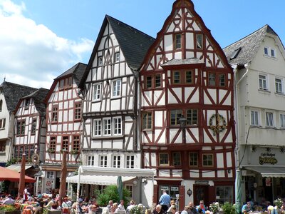 Limburg historic center truss photo