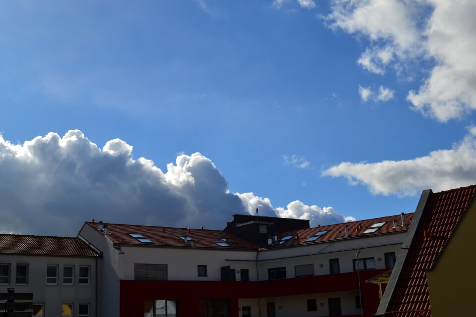 House clouds germany