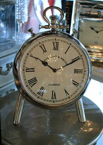 Clock face alarm clock old