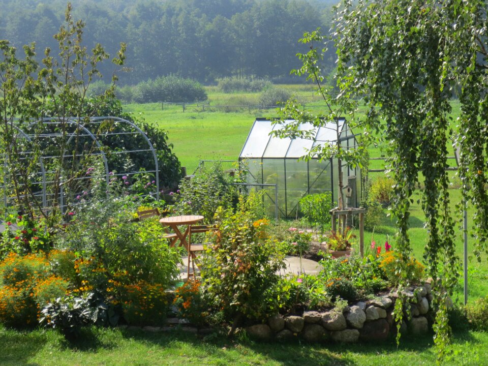 Garden greenhouse allotment