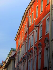 Façades kraków the sun photo