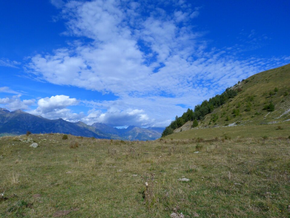 Nature cloud mountains