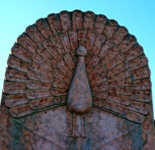 Wheel of life stone figure figure photo