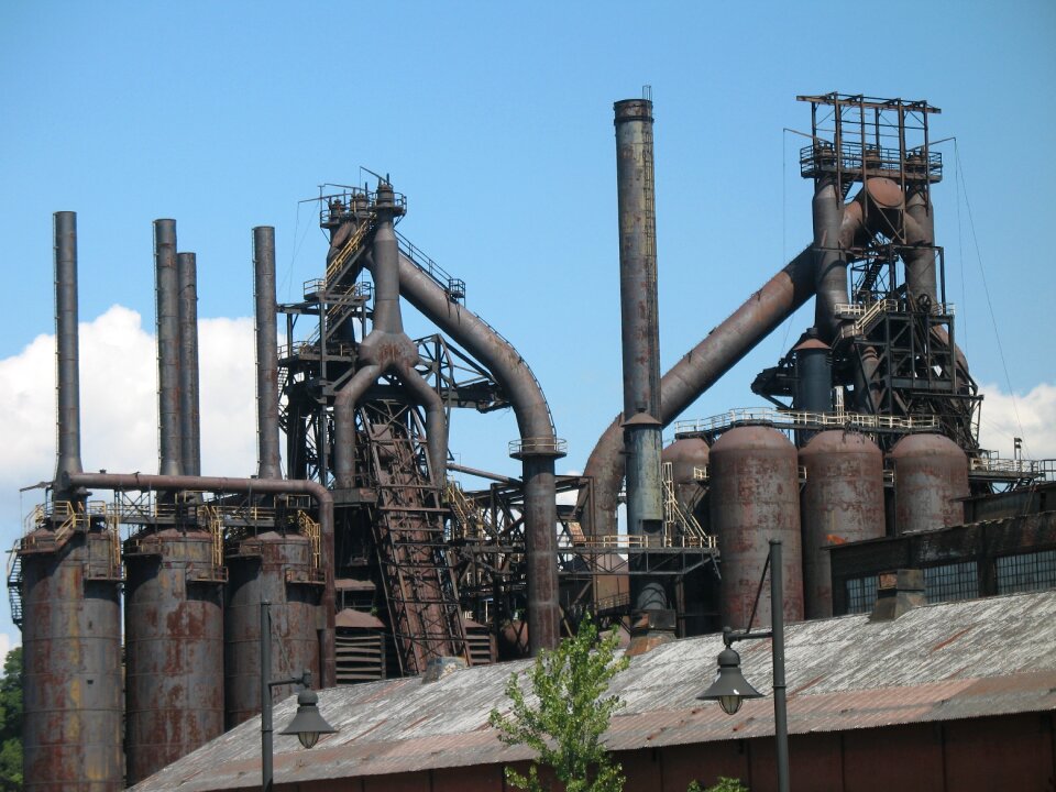 Pipe manufacture steel mill