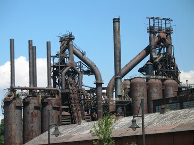 Pipe manufacture steel mill