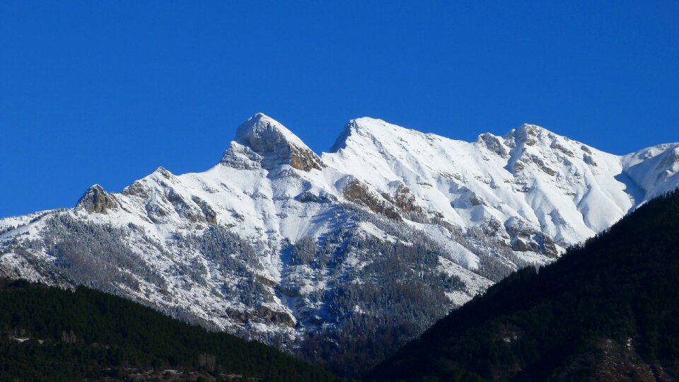 Alps winter snow photo