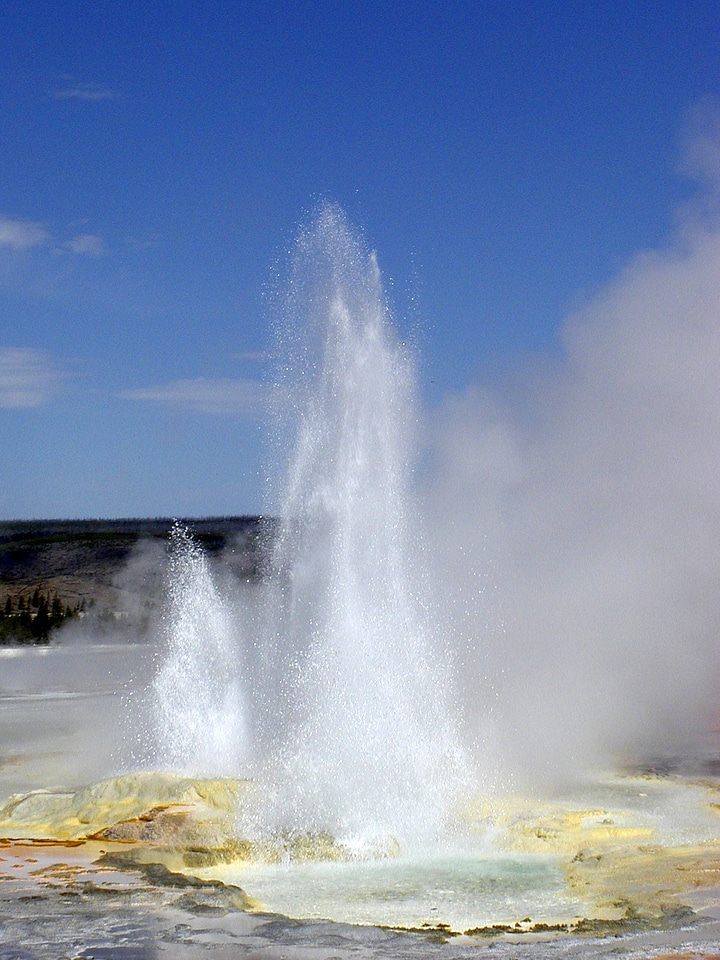 Geysir scenery landscape