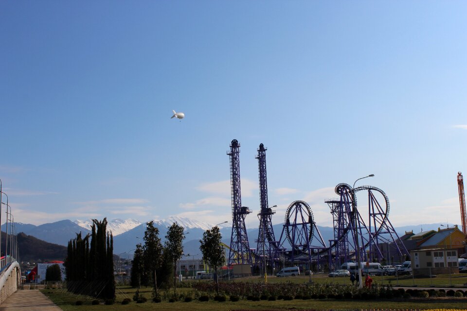 Mountains sochi olympic park