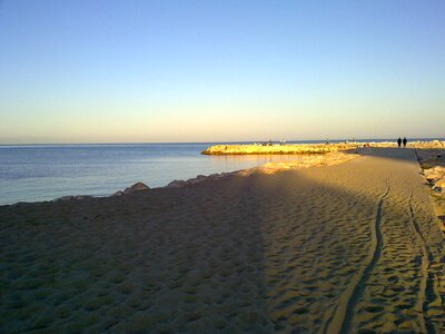 Fuengirola rock breakwater