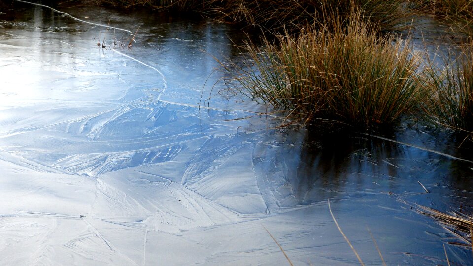 Landscapes nature ice formation photo