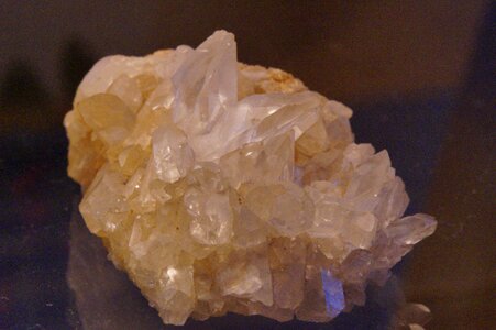 Crystal mineral angular