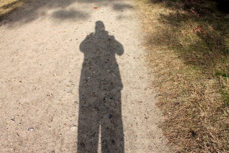 Hispanic silhouette man