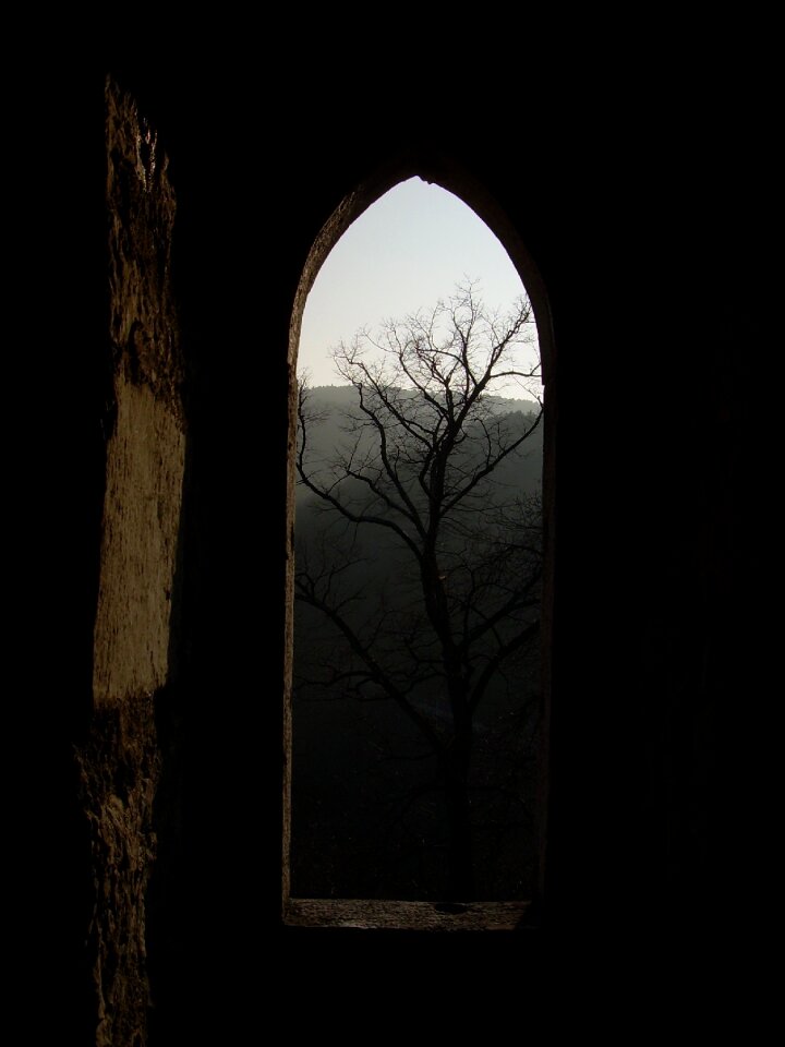 Black window black castle
