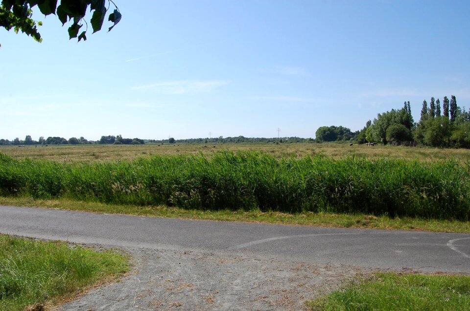 Road crossroads sky